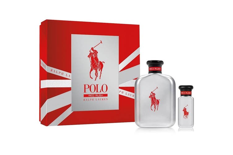 Polo Red Rush 2 Piece by Ralph Lauren for Men Eau de Toilette (Gift Set)
