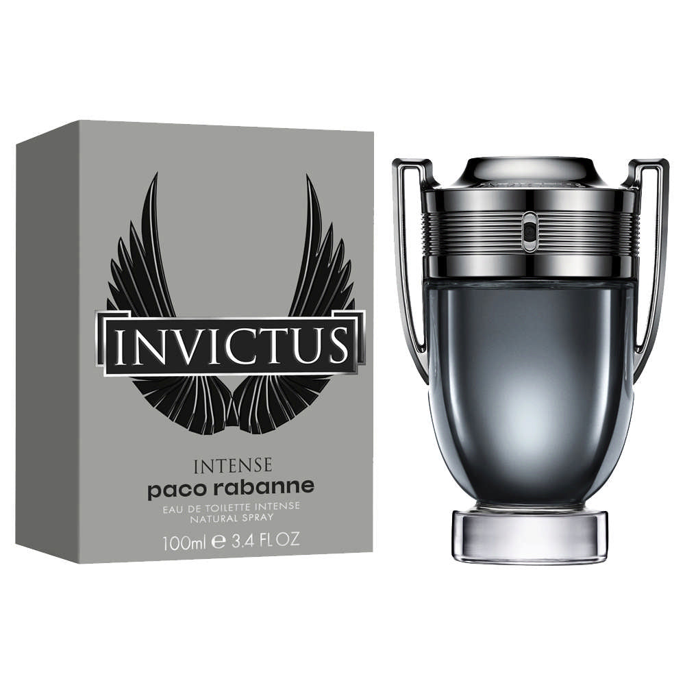 Invictus Intense by Paco Rabanne for Men Eau de Toilette (Bottle)