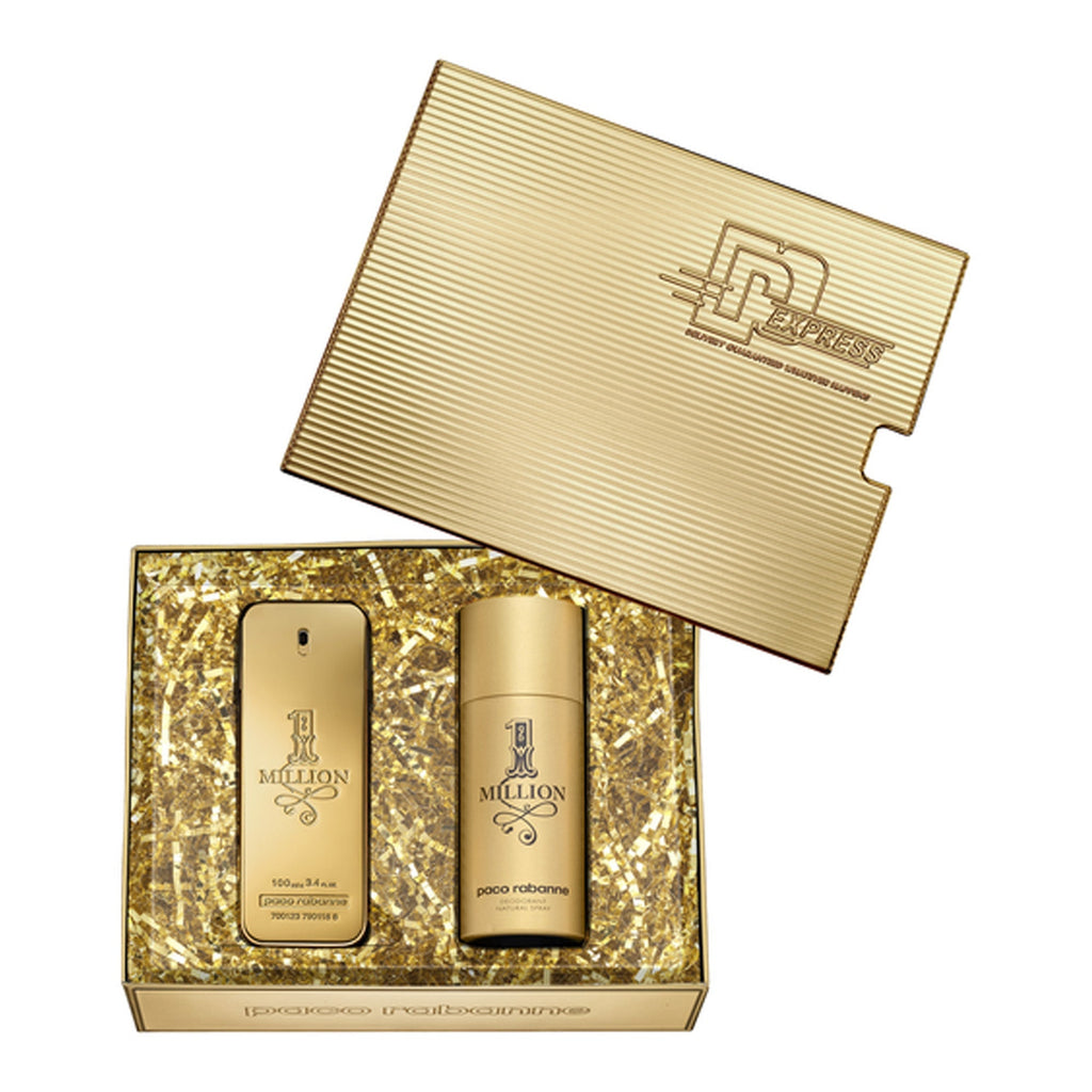 One Million 2 Piece by Paco Rabanne for Men Eau de Toilette (Gift Set)