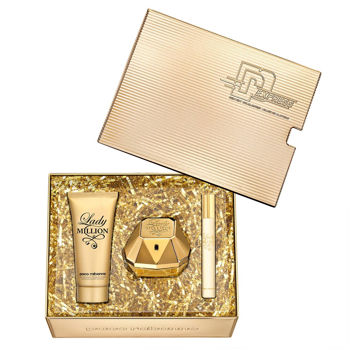Lady Million 3 Piece by Paco Rabanne for Women Eau de Parfum (Gift Set)