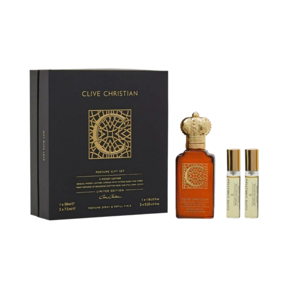 Woody Leather "C" 3 Piece 65ml Eau de Parfum