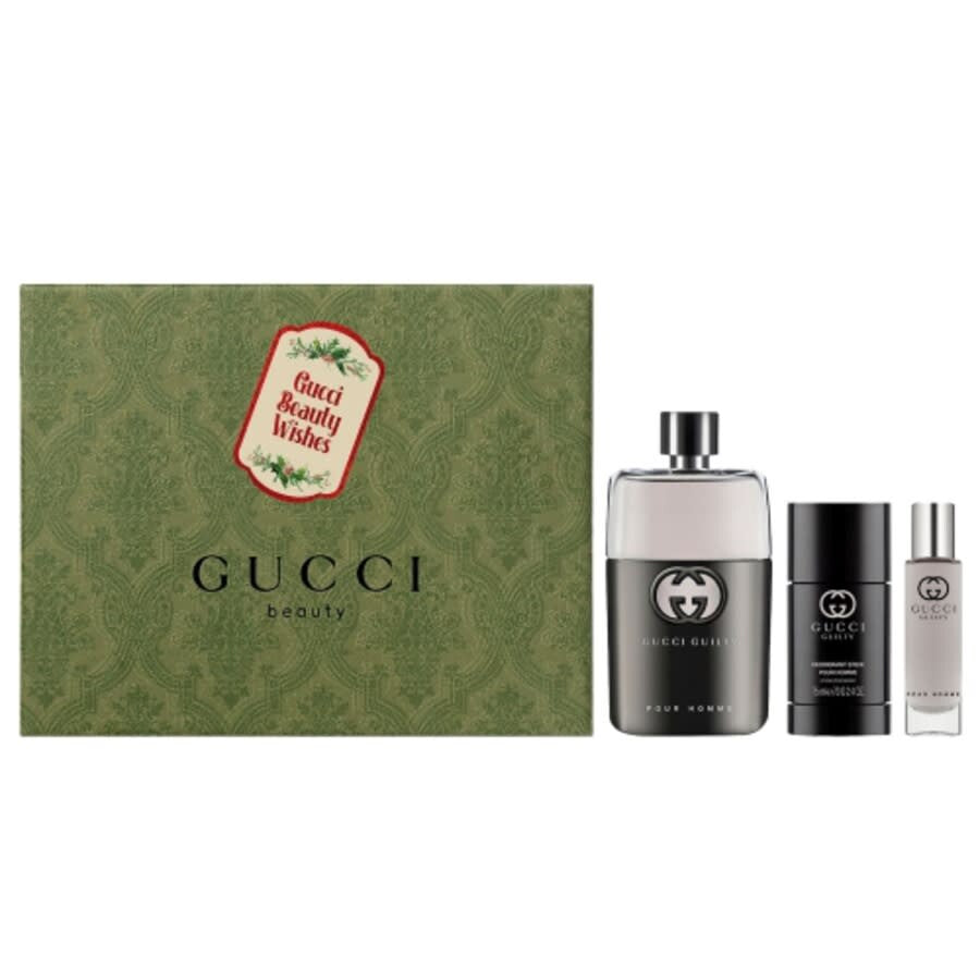 Guilty Pour Homme 3 Piece 90ml Eau de Toilette