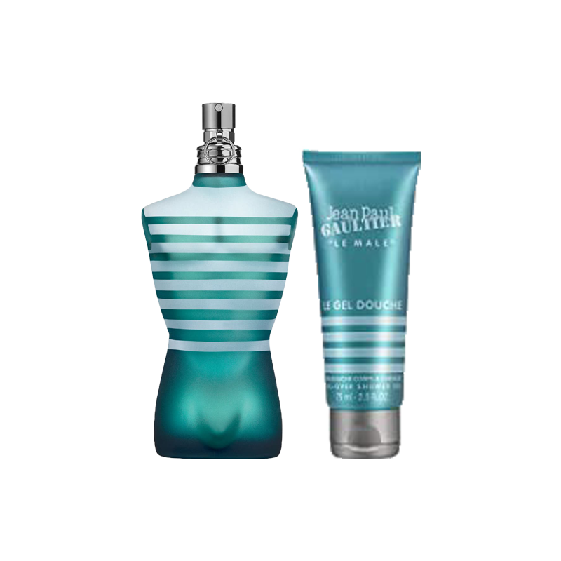 Le Male 2 Piece 125ml Eau de Toilette by Jean Paul Gaulter for Men (Gift Set)